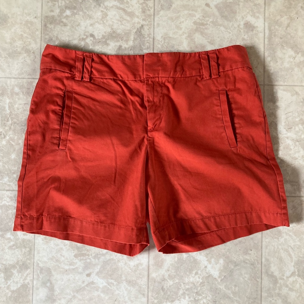 J Crew Burnt Orange Shorts
